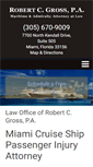 Mobile Screenshot of grosslawoffice.com